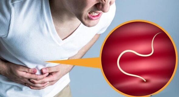 Pain in the digestive tract