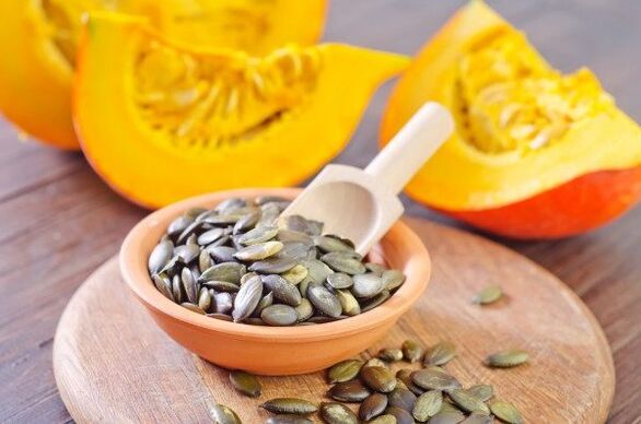 Pumpkin seeds can remove parasites from the body