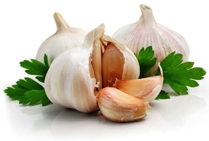 Garlic fights parasites