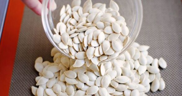 Pumpkin seeds from human worms and parasites