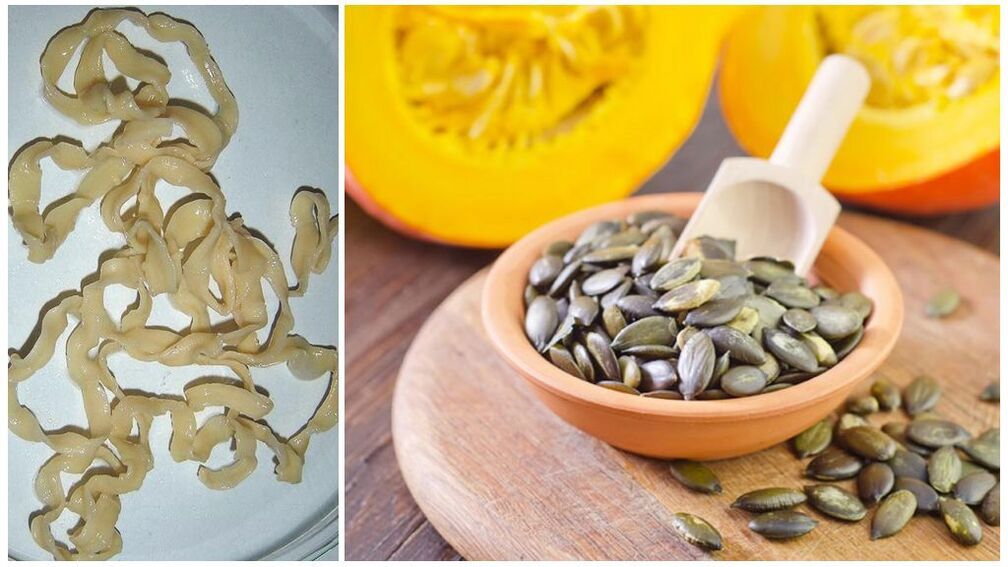 Pumpkin seeds fight parasites